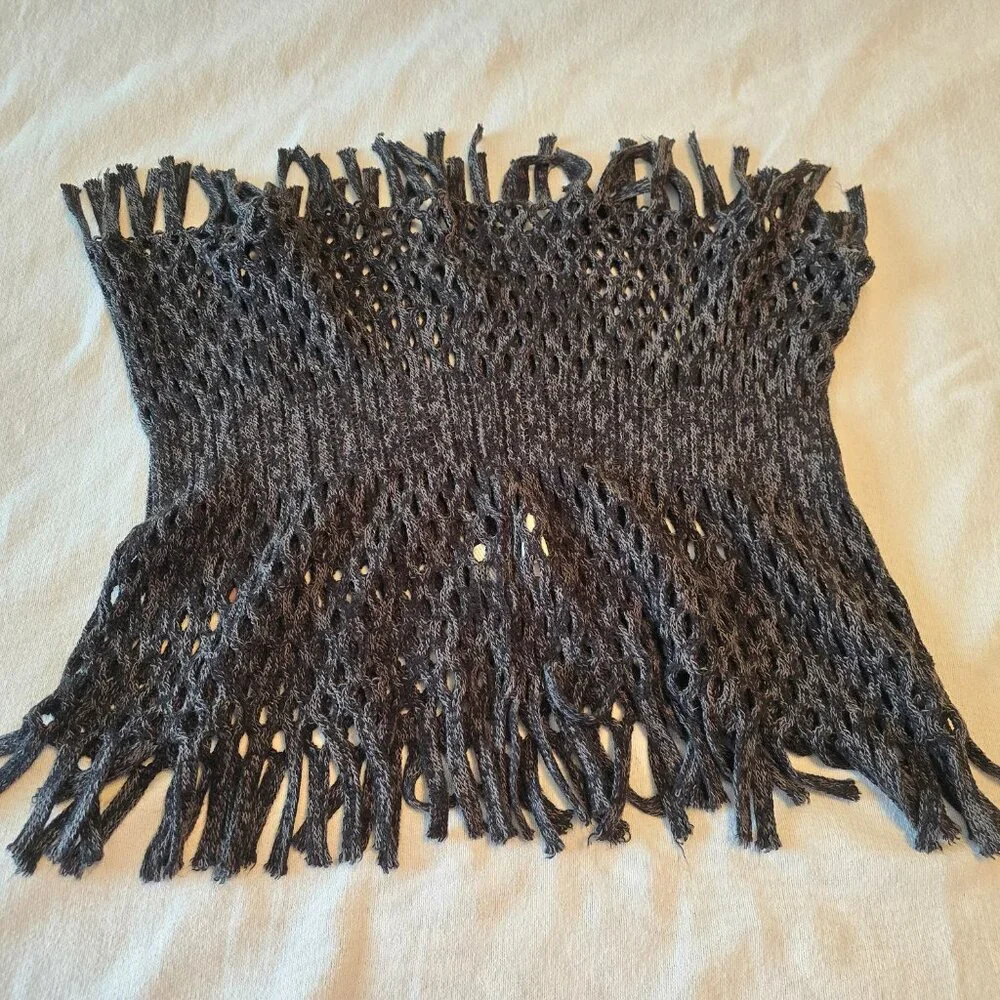 VANS Rebel Riot Cowl Scarf Unisex Men Women Size 0S Blacks GUC Street Circle